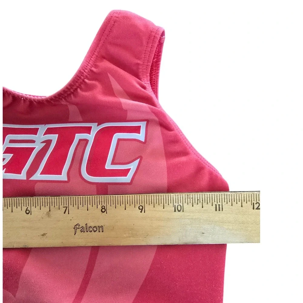 GK Elite FGTC‎ Florida Gymnastics Training Center Leotard Pink Child Large CL